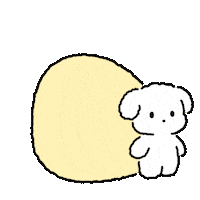 Relaxed Dog Sticker