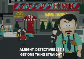 angry police GIF by South Park 