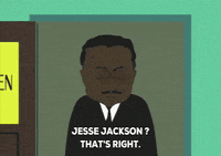 jesse jackson discussion GIF by South Park 