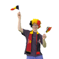 Red Devils Win Sticker by VRT JONG