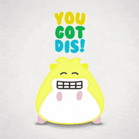 just do it smile GIF by hamsta.world