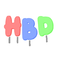Happy Birthday Sticker by sulbingkr