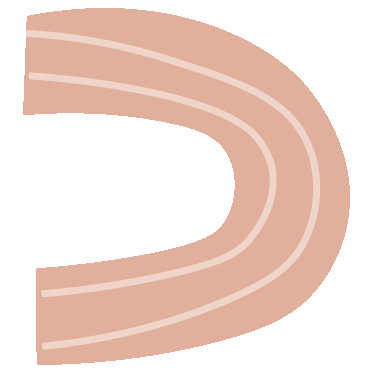 Pink Rainbow Sticker