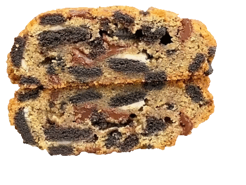 Chocolate Chip Food Sticker by foodbabyny