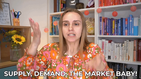 Supply And Demand Business GIF by HannahWitton