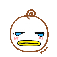 sad sticker by sukloz
