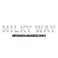 bykarolinameschino sparkle milkyway bykarolinameschino meschino Sticker