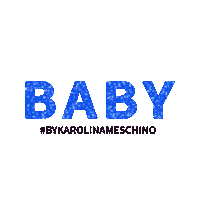 bykarolinameschino baby sparkle bykarolinameschino meschino Sticker