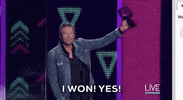 Blake Shelton Win GIF by CMT Music Awards