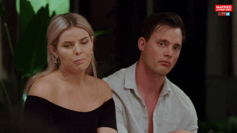 Reality Reaction GIF by Married At First Sight