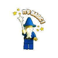 Lego Magician Sticker