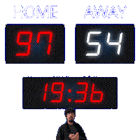 54 Away Sticker