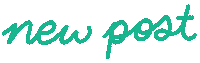 New Post Text Sticker