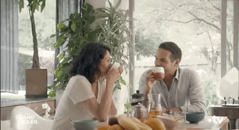 Family Breakfast GIF by Un si grand soleil