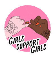 Girl Power Feminist Sticker by Moli Fernyx