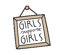 Girl Love Sticker by Giobi