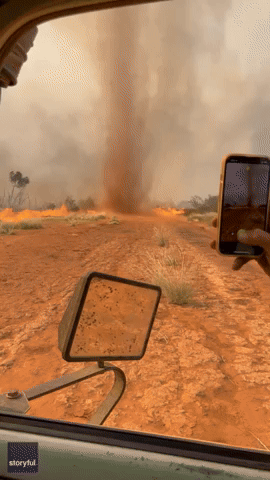 'Firenado' Forms Amid Bushfire in Australia's Northern Territory