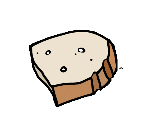 vonallabor giphyupload bread magyar slice Sticker
