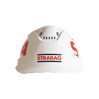 STRABAG work construction helmet safety Sticker
