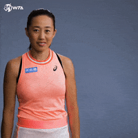 Shuai Zhang Love GIF by WTA
