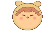Sad Face Sticker