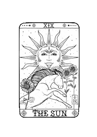 charliecrayons magic witch magical tarot Sticker