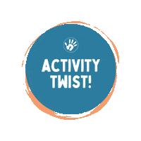 handsonaswegrow handson handsonaswegrow hoawg activitytwist Sticker