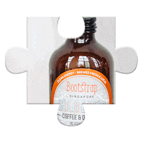 bootstrapcoldbrewsg coffee games puzzle adventure Sticker