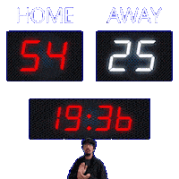 25 Away Sticker