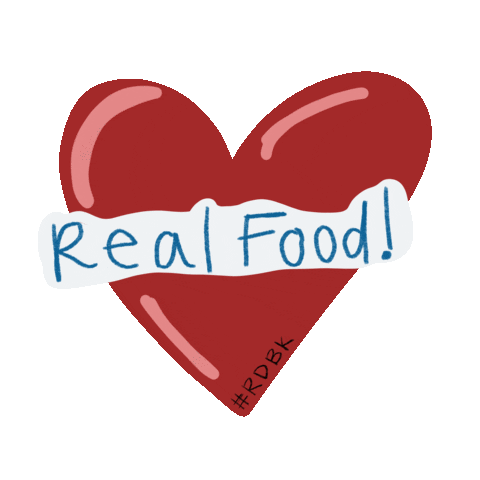 Reddogbluekat giphyupload real food raw food rdbk Sticker