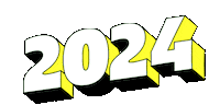 Celebrate New Year Sticker by Mat Voyce
