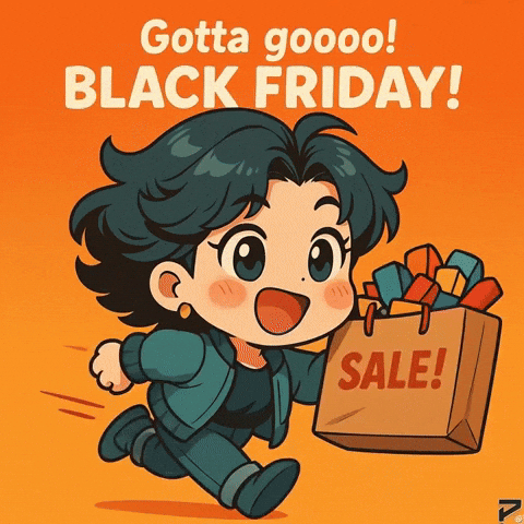 Running Fast Black Friday GIF by Persona