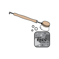 Makenicecompany mnc make nice make nice company solid dish soap Sticker