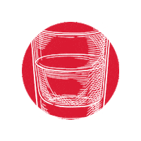 Cheers Drinks Sticker by A. Smith Bowman