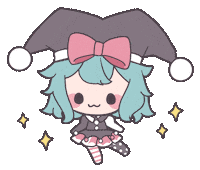 Chibi Crumple Sticker