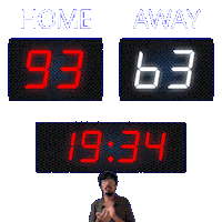 63 Away Sticker