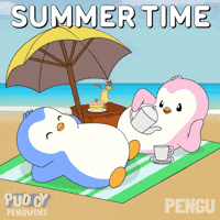 I Love You Summer GIF by Pudgy Penguins
