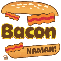 Foodie Bacon Sticker by Minute Burger