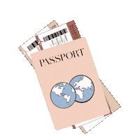 AGCV fly trip vacaciones viaje Sticker