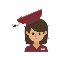 Graduados Sticker by UAI