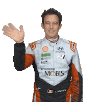 Driver Hello Sticker by FIA World Rally Championship