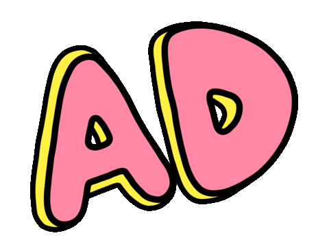 Ad Sticker by Poppy Deyes