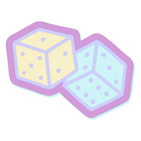 phiphioutfits giphyupload pastel dice phi phi Sticker