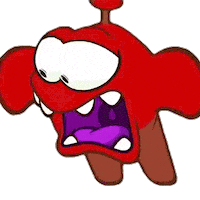 Shock No Sticker by Om Nom