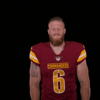 Football Sport GIF by Washington Commanders