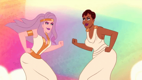 Rupauls Drag Race Animation GIF by Cartuna