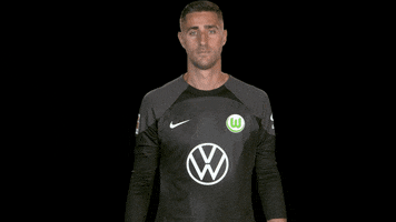 Happy Koen Casteels GIF by VfL Wolfsburg