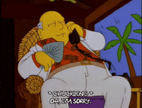 Season 7 Laughing GIF by The Simpsons