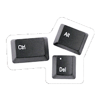 Computer Keys Sticker by Sunnie