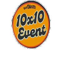 10X10Event Sticker by The Dam